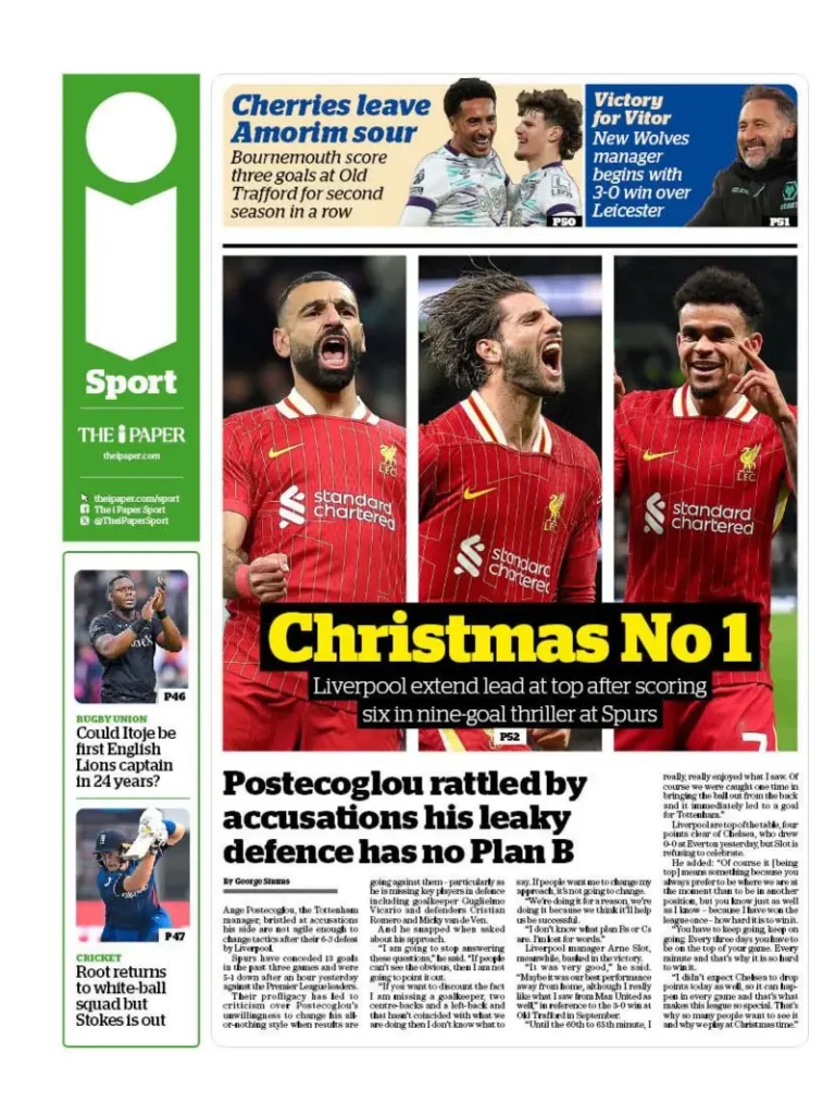 Judul Surat Kabar: Natal No 1