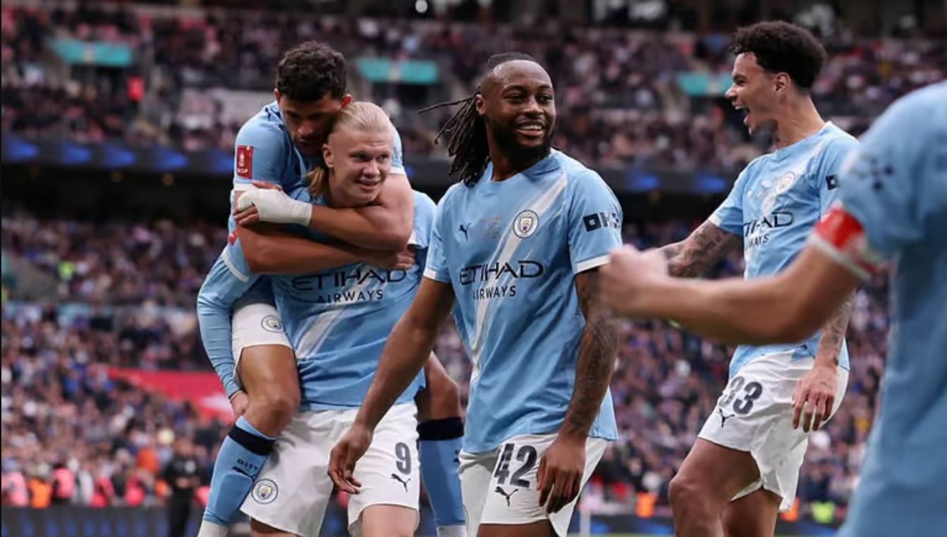 Gol backheel Semenyo membawa Manchester City meraih gelar Piala FA, Chelsea tumbang di Wembley