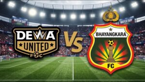 Empat Gol Tercipta, Dewa United Selamat dari Kekalahan atas Bhayangkara